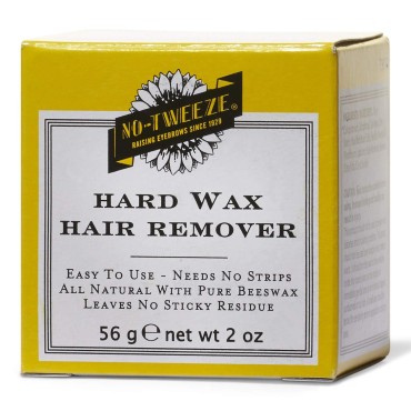 No-Tweeze Classic Hard Wax Hair Remover, 2 oz.