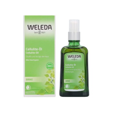 Weleda Birch Cellulite Body Oil 3.4 Fluid Ounce, Plant-Rich Oil with Birch, Rosemary and Jojoba