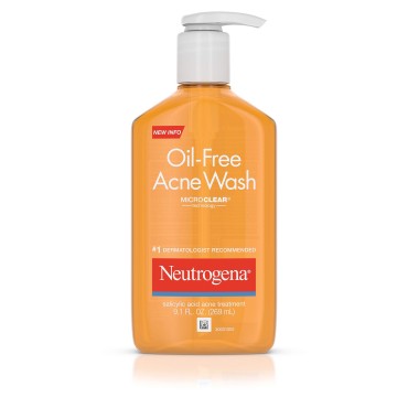 Neutrogena Acne Wash, Oil-Free, 9.1 oz