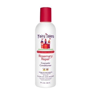 Fairy Tales Rosemary Repel Daily Kids Conditioner- Kids Like the Smell, Lice Do Not, 8 fl oz. (Pack of 1)