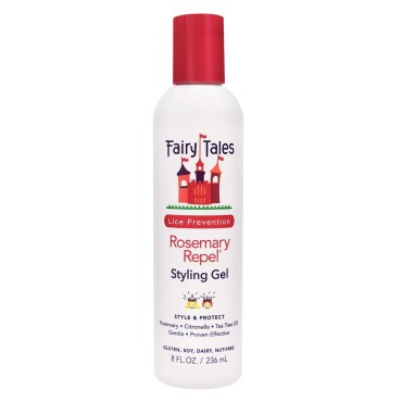 Fairy Tales Rosemary Repel Daily Kids Hair Gel - Kids Like the Smell, Lice Do Not, 8 fl oz. (Pack of 1)