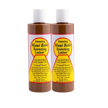 Maui Babe Tanning and Browning Lotion 8 Ounces (Pa...