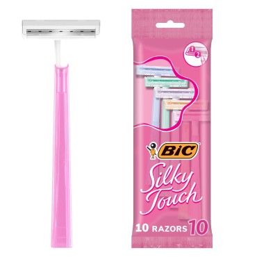 BIC Silky Touch Women's Disposable Razors, With 2 ...