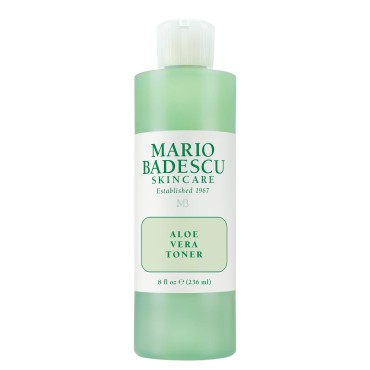 Mario Badescu Aloe Vera Toner for Dry and Sensitive Skin | Soothing Facial Toner that Hydrates and Balances| Formulated with Aloe Vera| 8 FL OZ (Pack of 1)