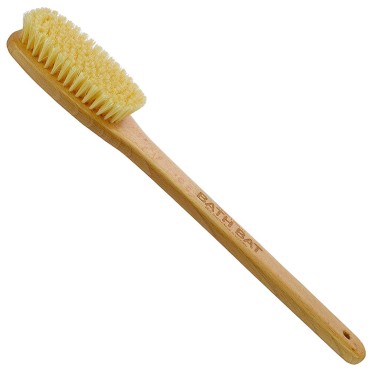 Kent FD5 Beechwood Wood Long Handle Shower Bath Bo...