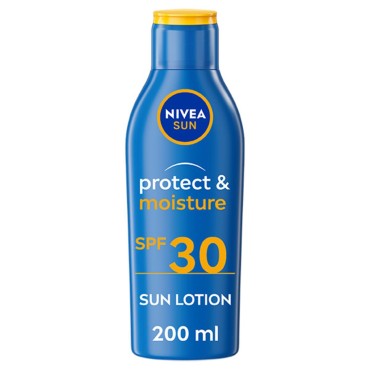 Nivea Sun Protect and Moisture Moisturising Sun Lotion SPF 30-200 ml