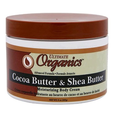 Ultimate Organic Cocoa Butter & Shea 8 oz. Jar...
