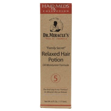 Dr Miracles Relaxed Hair Potion Oil Moisturizer Formula