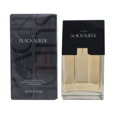 Avon Black Suede for Men Eau De Toilette Spray - 3...