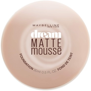 Maybelline New York Dream Matte Mousse Foundation,...