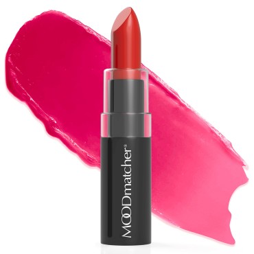 MOODmatcher original Color Changing Lipstick - 12 Hours Long-Lasting, Moisturizing, Smudge-Proof, Easy to Apply Creamy Lipstick, Glamorous Personalized Color, Premium Quality - Made in USA (Red)
