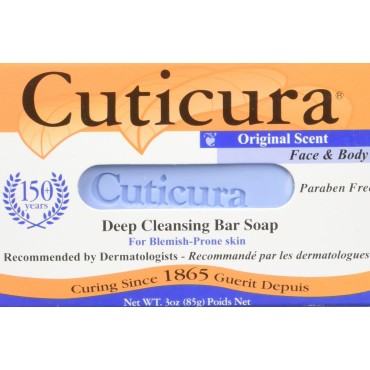 Cuticura Soap Original Scent 3 Ounce Bar
