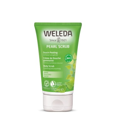 Weleda Birch Body Cleansing Scrub, 5 Fluid Ounce, Plant Rich Cleanser with Birch and Apricot Kernel Oils
