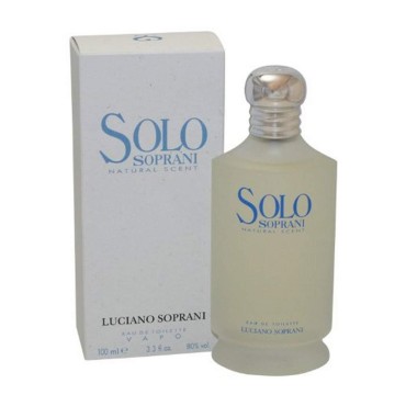 Luciano Soprani Solo Soprano Natural Eau de Toilette Spray for Women, 3.3 Ounce