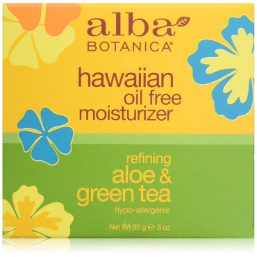 Alba Botanica Hawaiian Oil-Free Moisturizer, Aloe ...