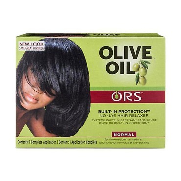 Be On Organic ORS Olive Oil No Lye Relaxer Kit, No...