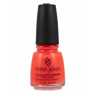 China Glaze Nail Polish, Orange Knockout 1005...