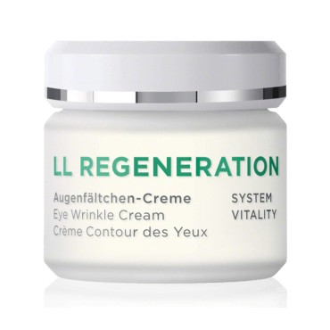 ANNEMARIE BÖRLIND - LL REGENERATION Eye Wrinkle Cream - Natural Vitamin C + E Anti Aging Eye Cream with LL BIOCOMPLEX for Smoothed, Brighter, and Plump Skin With New Elasticity - 1.1 Oz
