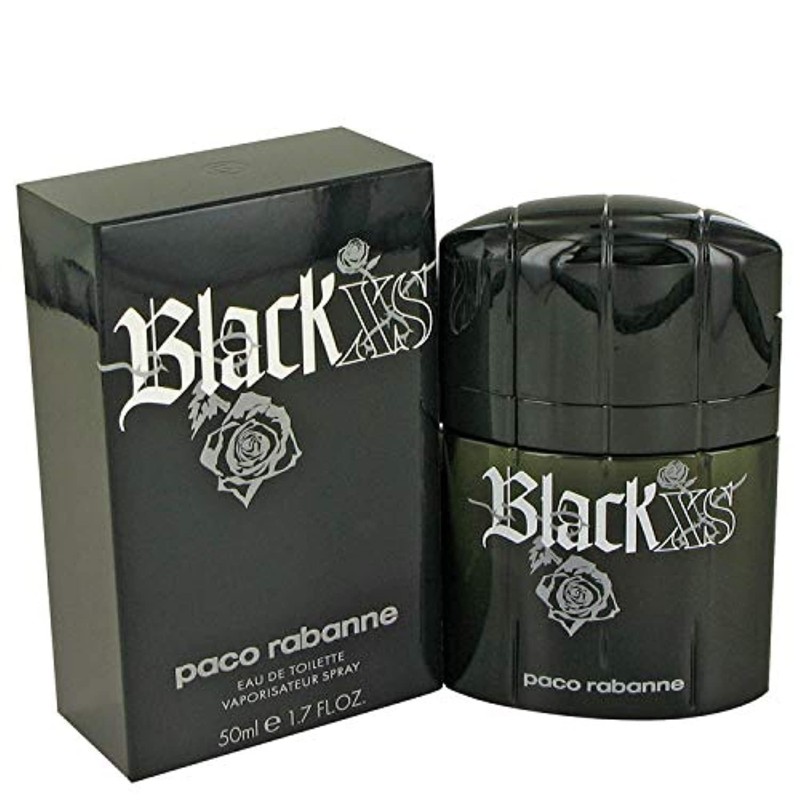 Black Xs By PACO RABANNE FOR MEN 1.7 oz Eau De Toilette Spray