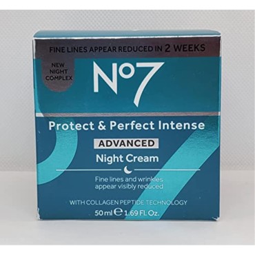 Boots No7 Protect & Perfect Night Cream 50ml(1.6 fl oz.)