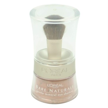 L'Oreal Bare Naturale Gentle Mineral Eye Shadow with Brush - # 406 - Bare Gold