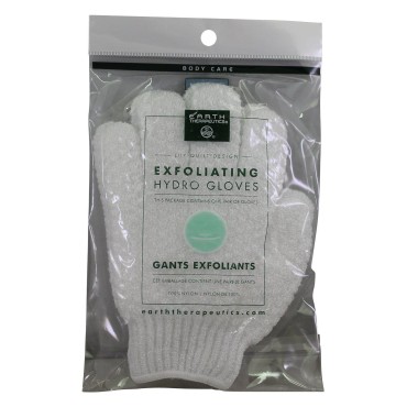 Exfoliating Gloves,White By Earth Therapeutics - P...