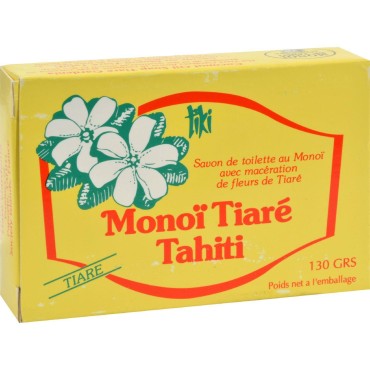 Monoi Bar Soap Gardenia 4.55 oz ( Multi-Pack)