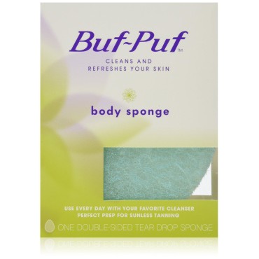 Buf-Puf Double-Sided Body Sponge 6 Pack