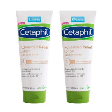 Cetaphil Advanced Relief Lotion 8 Ounce Pack of 2