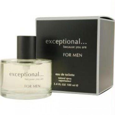 Exceptional-because You Are by Exceptional Parfums For Men. Eau De Toilette Spray 3.4-Ounces