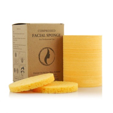 Facial Sponges - APPEARUS Compressed Natural Cellu...