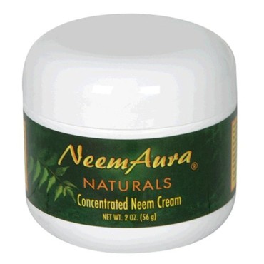 Neemaura Naturals Concentrated Neem Cream w/Aloe Vera, 2 oz (56 g), (Pack of 2)