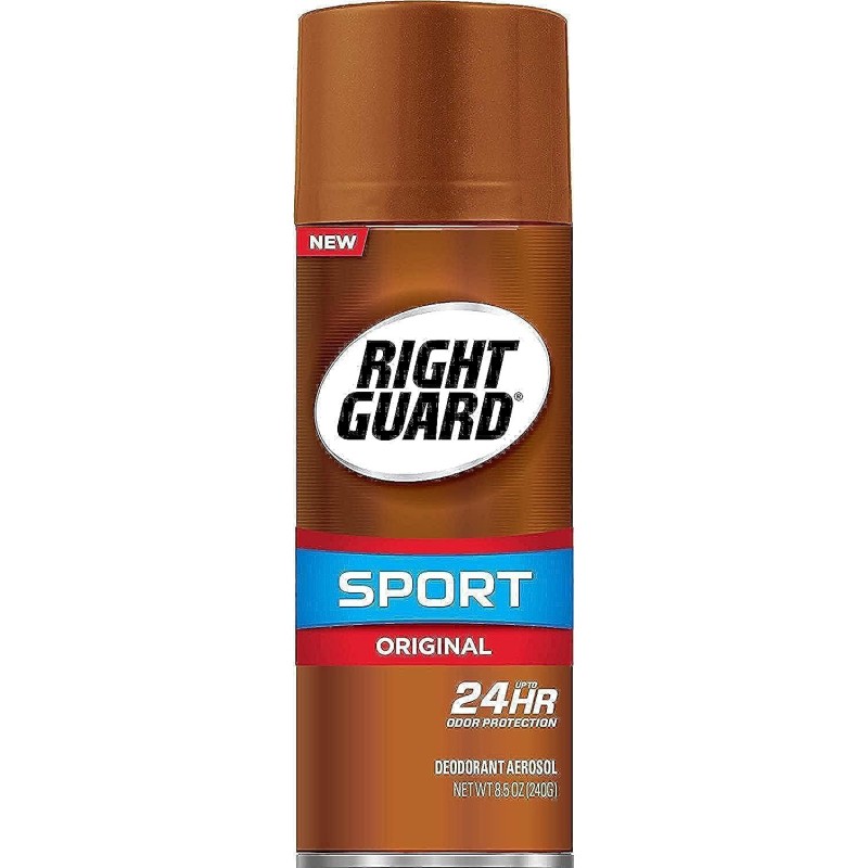 Right Guard Sport Deodorant Aerosol Spray, Original, 8.5 oz