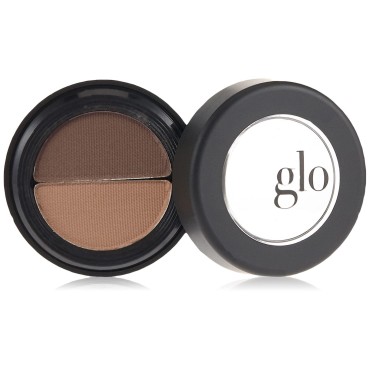 Glo Skin Beauty Brow Powder Duo | Expertly Match Any Brow Color While Softly and Naturally Filling Sparse Areas, (Brown)