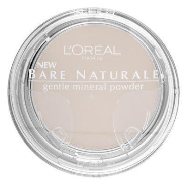 L'Oreal Bare Naturale Gentle Mineral Powder 408 Soft Ivory