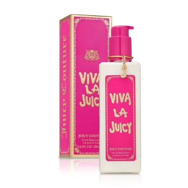 Juicy Couture Body Lotion, Viva La Juicy Scented Body Lotion for Women, Women's Body Moisturizer for Dry Skin 8.6 Fl Oz