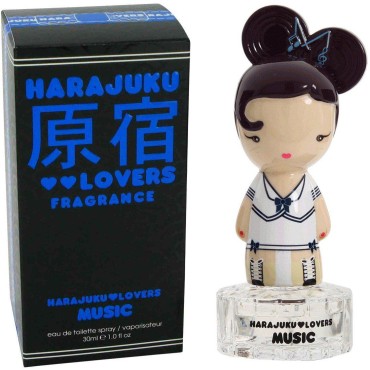 Harajuku Lovers Music By Gwen Stefani For Women Edt Spray 1 Oz