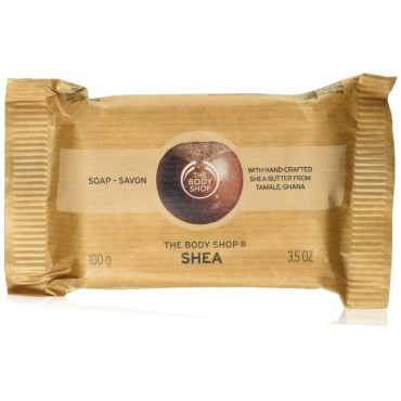 The Body Shop Shea Soap, 3.5 Ounce (Packaging May Vary)