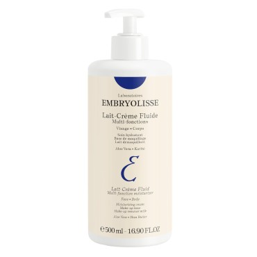 Embryolisse 24 Hour Miracle Cream for Hands and Body | Lait Creme Concentre Body Lotion with Shea Butter & Aloe for Dry Skin | Face and Body Moisturizer, 16.9 FL Oz