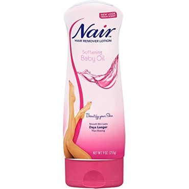 Nair Hair Removal Lotion - Baby Oil - 9 oz