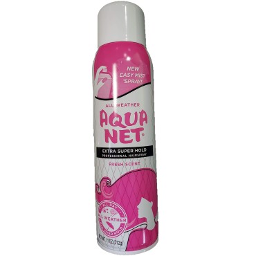 Aqua Net Professional Hair Spray Extra Super Hold 3 Fresh Scent, 11 Oz
