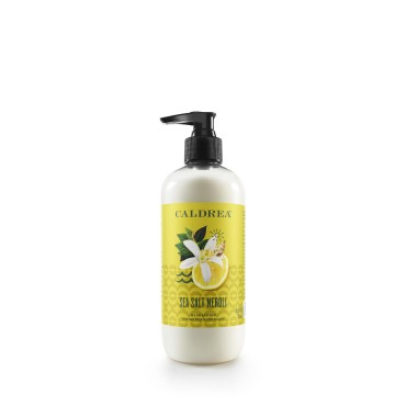 Caldrea Hand Lotion, For Dry Hands, Made with Shea Butter, Aloe Vera, and Glycerin and Other Thoughtfully Chosen Ingredients, Sea Salt Neroli Scent, 10.8 oz