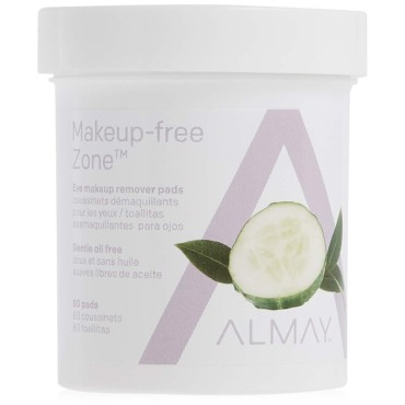 Almay Oil Free Gentle Eye Makeup Remover Pads , Oi...