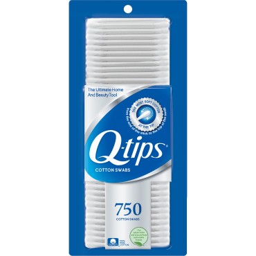 Q-tips Cotton Swabs, 750 ct...