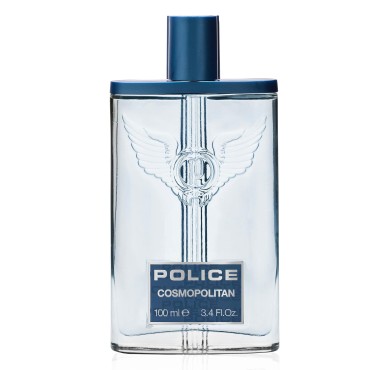 Cosmopolitan By Police - Fragrance For Men - Top Notes Of Mint And Sage - Middle Notes Of Jasmine And Nutmeg - Base Notes Of Vanilla And Sandalwood - Ideal For Socialite Occasions - 3.4 Oz EDT Spray