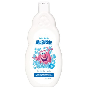 Extra Gentle Bubble Bath Kids Bubble Bath by Mr. Bubble, 16 Ounce