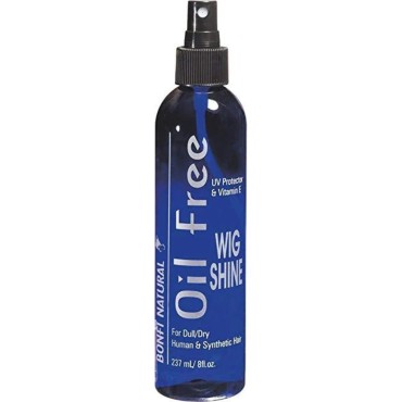 Bonfi Natural Oil Free Wig Shine 2oz Trial Pump...