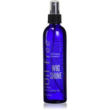 Bonfi Natural Oil-Free Wig Shine Spray, 8 Ounce...