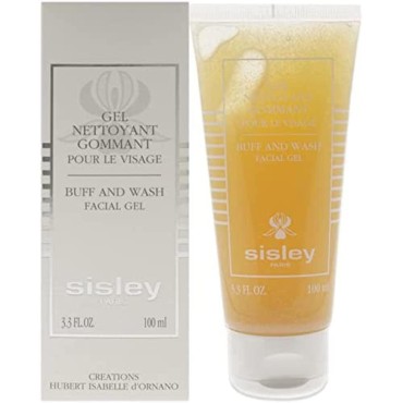 Sisley Botanical Buff & Wash Facial Gel, 3.3-Ounce...