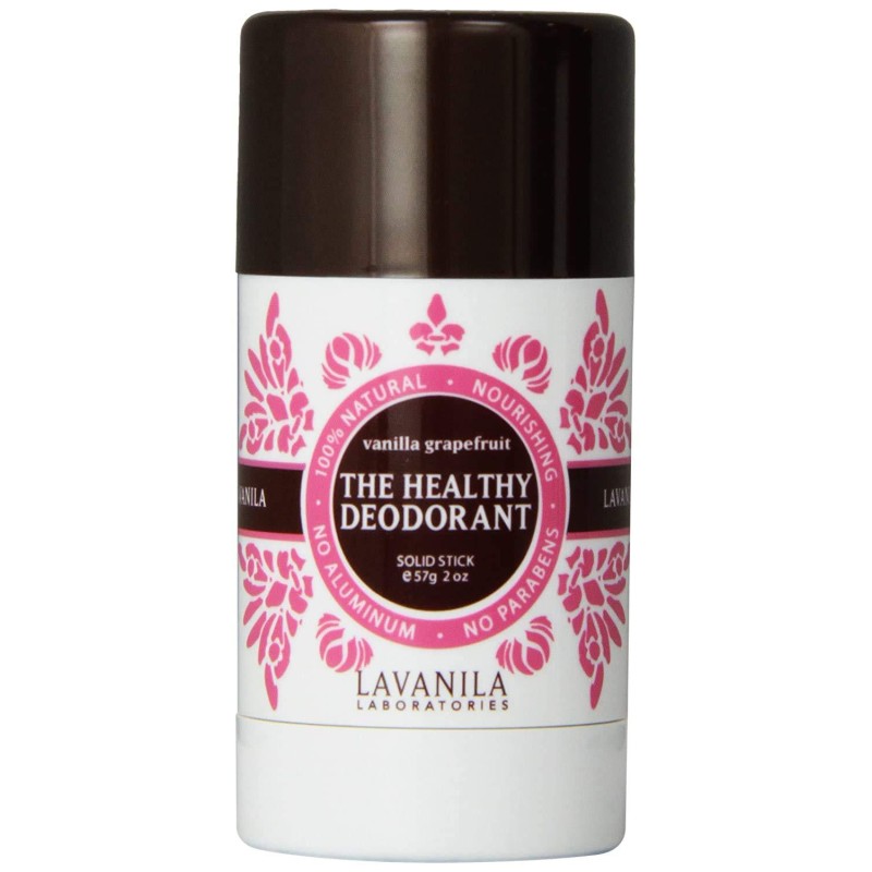 Lavanila - The Healthy Deodorant. Aluminum-Free, Vegan, Clean, and Natural - Vanilla Grapefruit 2 oz